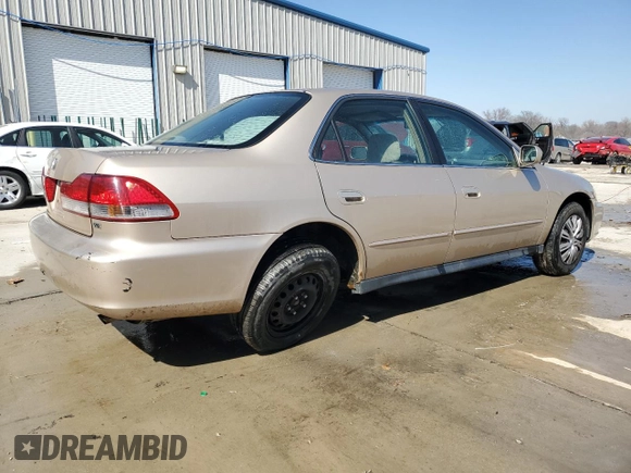 2001 Honda Accord LX z VIN 1HGCG16431A065592, wystawiony jako Copart lot #48422635 z przebiegiem 166 617 mil mil oraz Szkoda całkowita • Salvage title. Historia ofert i sprzedaży dostępna na DreamBid. Obrazek 3.