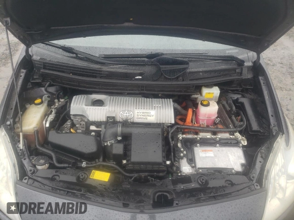 2012 Toyota Prius One with VIN JTDKN3DU1C5387206, listed as a Copart auction lot 43569975 with 197,325 mi miles and Salvage Title. Bid and sale history available at carsss.com. Image 11.