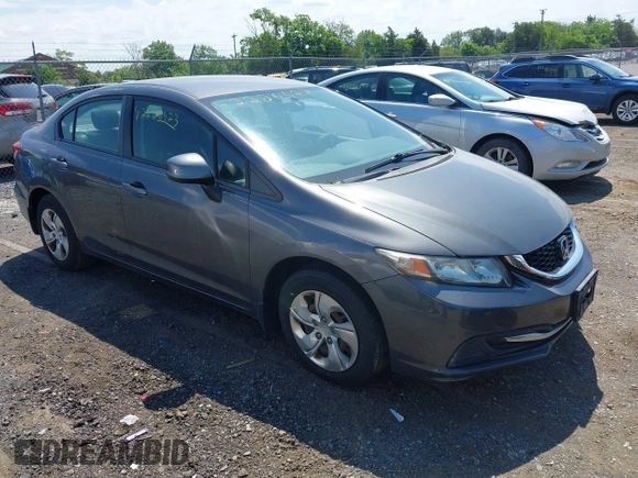 2013 Honda Civic LX with VIN 2HGFB2F58DH550407, listed as a IAAI auction lot 42226423 with 152,007 mi miles and . Bid and sale history available at DreamBid. Image 1.