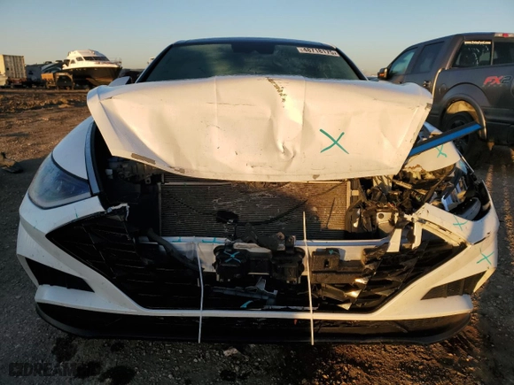 2021 Hyundai Sonata SEL with VIN 5NPEF4JA1MH081389, listed as a Copart auction lot 48718175 with 70,796 mi miles and Salvage Title. Bid and sale history available at carsss.com. Image 5.