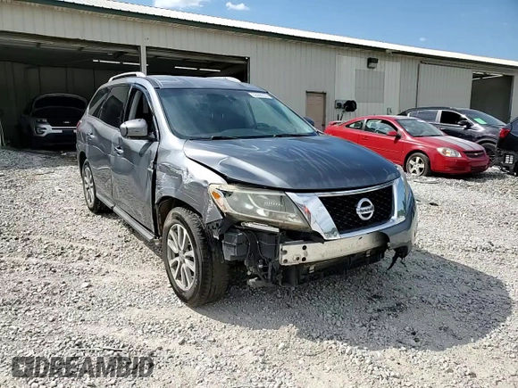 2015 Nissan Pathfinder Platinum with VIN 5N1AR2MM4FC664663, listed as a Copart auction lot 62366335 with 191,240 mi miles and Salvage title. Bid and sale history available at DreamBid. Image 15.