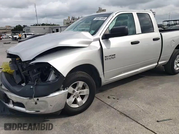 2018 Ram 1500 Tradesman z VIN 1C6RR6FG8JS147409, wystawiony jako Copart lot #55851485 z przebiegiem 116 680 mil mil oraz Szkoda całkowita • Salvage title. Historia ofert i sprzedaży dostępna na DreamBid. Obrazek 14.
