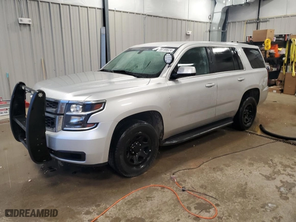 2019 Chevrolet Tahoe Commercial with VIN 1GNSKDKC2KR338314, listed as a Copart auction lot 86199624 with 143,905 mi miles and Clean Title. Bid and sale history available at carsss.com. Image 1.