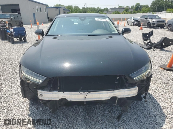 2017 Audi A7 Premium Plus z VIN WAUW2AFC4HN019996, wystawiony jako Copart lot #59350015 z przebiegiem 37 449 mil mil oraz Szkoda całkowita • Salvage title. Historia ofert i sprzedaży dostępna na DreamBid. Obrazek 5.