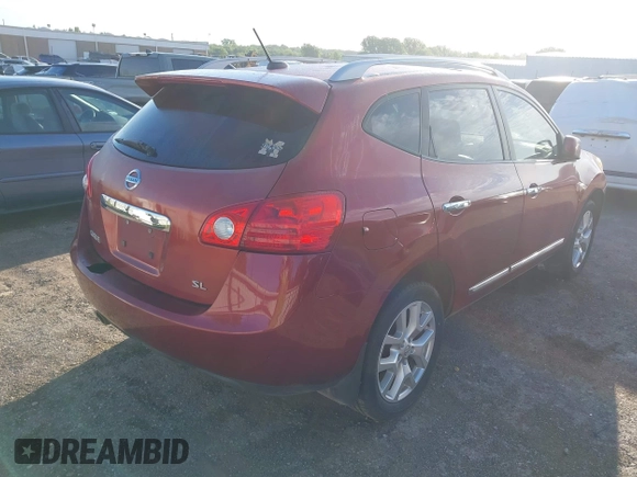2011 Nissan Rogue SV z VIN JN8AS5MT6BW164440, wystawiony jako IAAI lot #42183006 z przebiegiem 119 130 mil mil oraz . Historia ofert i sprzedaży dostępna na DreamBid. Obrazek 4.