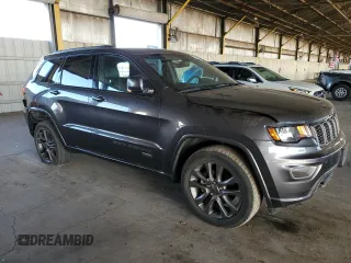 2017 Jeep Grand Cherokee Limited with VIN 1C4RJFBG6HC647157, listed as a Copart auction lot 47461885 with 70,347 mi miles and Salvage Title. Bid and sale history available at carsss.com. Image 4.
