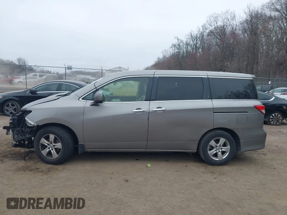2012 Nissan Quest SL with VIN JN8AE2KP0C9045679, listed as a IAAI auction lot 41802148 with 165,105 mi miles and . Bid and sale history available at carsss.com. Image 14.