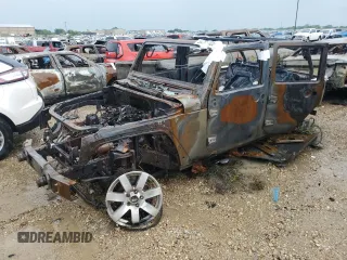 2008 Jeep Wrangler Unlimited Sahara with VIN 1J4GA59178L544357, listed as a Copart auction lot 54785005 with Not provided miles and Non repairable. Bid and sale history available at DreamBid. Image 1.