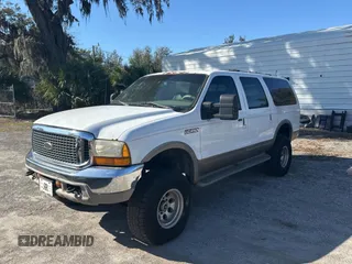 2001 Ford Excursion Limited z VIN 1FMSU43F41EA61436, wystawiony jako Copart lot #43797905 z przebiegiem 381 029 mil mil oraz Szkoda całkowita • Salvage title. Historia ofert i sprzedaży dostępna na DreamBid. Obrazek 2.