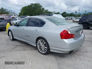 2006 Infiniti M z VIN JNKAY01F76M251288, wystawiony jako IAAI lot #42245781 z przebiegiem 179 135 mil mil oraz . Historia ofert i sprzedaży dostępna na DreamBid. Obrazek 3.