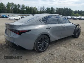 2023 Lexus IS with VIN JTHBZ1E29P5029345, listed as a Copart auction lot 68683564 with 25,834 mi miles and Salvage Title. Bid and sale history available at carsss.com. Image 3.