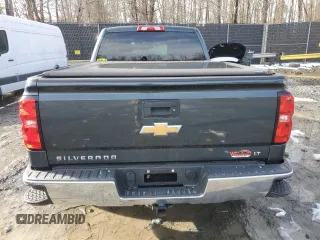 2018 Chevrolet Silverado 1500 LT with VIN 1GCUKREC4JF128159, listed as a Copart auction lot 44807225 with 89,885 mi miles and Salvage Title. Bid and sale history available at DreamBid. Image 6.