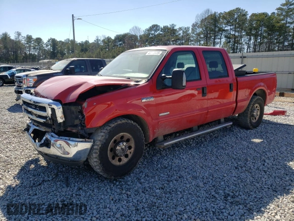 2006 Ford F-250 XL z VIN 1FTSW20P46ED16397, wystawiony jako Copart lot #46612415 z przebiegiem 221 967 mil mil oraz Szkoda całkowita • Salvage title. Historia ofert i sprzedaży dostępna na DreamBid. Obrazek 1.