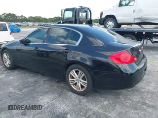 2013 Infiniti G37 Sedan Journey with VIN JN1CV6AP9DM711338, listed as a IAAI auction lot 42113221 with 153,049 mi miles. Bid and sale history available at carsss.com. Image 3.