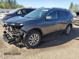 2017 Nissan Rogue SV with VIN 5N1AT2MV7HC734752, listed as a Copart auction lot 64376545 with 139,261 mi miles and Clean title. Bid and sale history available at DreamBid. Image 1.
