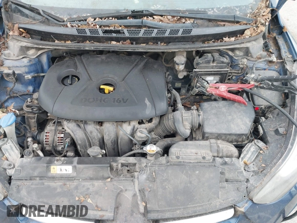 2016 Hyundai Elantra SE with VIN 5NPDH4AE7GH672890, listed as a IAAI auction lot 41087145 with 157,540 mi miles. Bid and sale history available at carsss.com. Image 10.