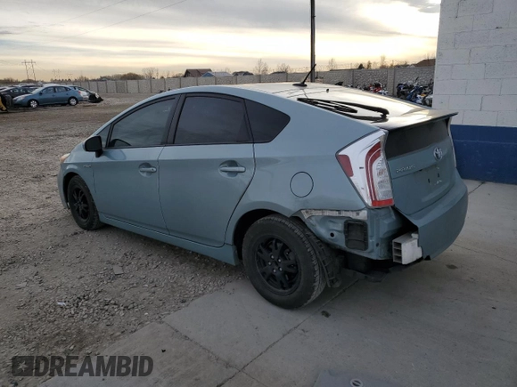 2014 Toyota Prius Four with VIN JTDKN3DU2E1764913, listed as a Copart auction lot 85496434 with 118,359 mi miles and Salvage Title. Bid and sale history available at carsss.com. Image 2.