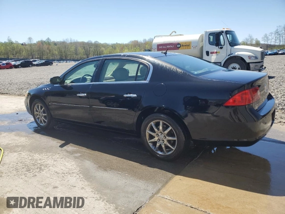 2007 Buick Lucerne V6 CXL with VIN 1G4HD57297U152501, listed as a Copart auction lot 54382325 with 154,100 mi miles and Salvage Title. Bid and sale history available at carsss.com. Image 2.