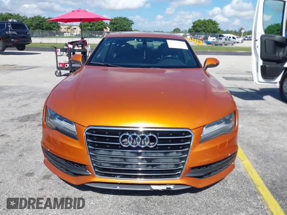 2013 Audi A7 Prestige with VIN WAU2GAFC9DN111387, listed as a IAAI auction lot 42710444 with 95,061 mi miles and . Bid and sale history available at DreamBid. Image 12.