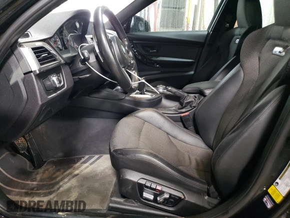 2016 BMW M3 with VIN WBS8M9C58G5E68621, listed as a Copart auction lot 49406365 with 34,638 mi miles and Salvage title. Bid and sale history available at DreamBid. Image 7.