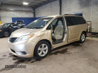 2011 Toyota Sienna LE AAS with VIN 5TDKK3DC8BS099515, listed as a Copart auction lot 63781705 with 134,410 mi miles and Salvage title. Bid and sale history available at DreamBid. Image 1.