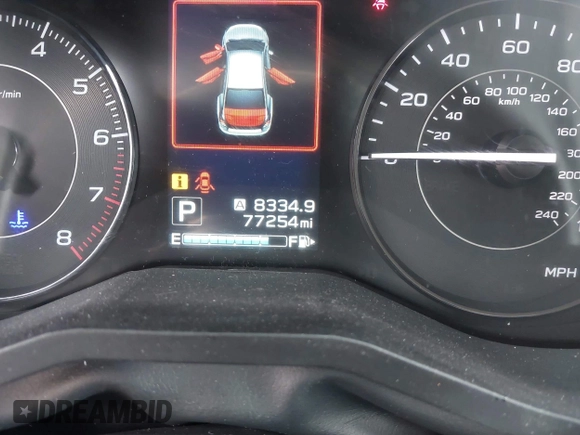 2021 Subaru Impreza with VIN 4S3GTAB6XM3705793, listed as a IAAI auction lot 41895201 with 77,254 mi miles and . Bid and sale history available at DreamBid. Image 16.