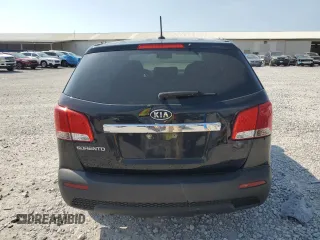 2012 Kia Sorento LX with VIN 5XYKT4A60CG233384, listed as a Copart auction lot 55022945 with 160,141 mi miles and Salvage Title. Bid and sale history available at DreamBid. Image 6.