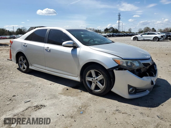2013 Toyota Camry L with VIN 4T1BF1FK5DU280188, listed as a Copart auction lot 50226815 with 204,875 mi miles and Salvage Title. Bid and sale history available at DreamBid. Image 4.