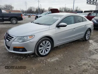 2010 Volkswagen CC Sport with VIN WVWML9AN5AE521470, listed as a Copart auction lot 46289665 with 185,584 mi miles and Clean Title. Bid and sale history available at carsss.com. Image 1.