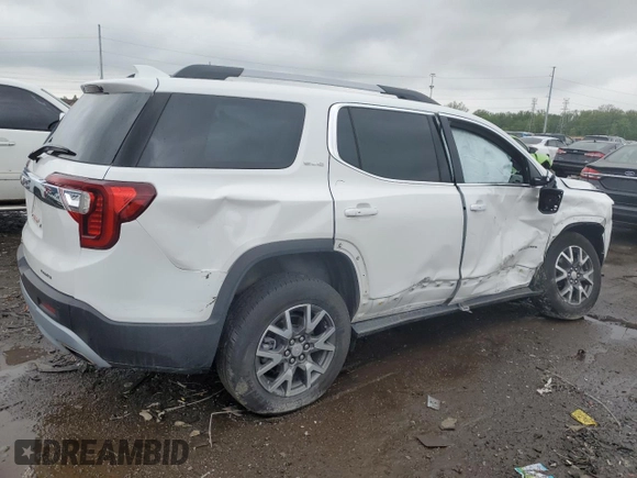 2023 GMC Acadia SLE with VIN 1GKKNRL49PZ217814, listed as a Copart auction lot 56562515 with 20,757 mi miles and Salvage title. Bid and sale history available at DreamBid. Image 3.
