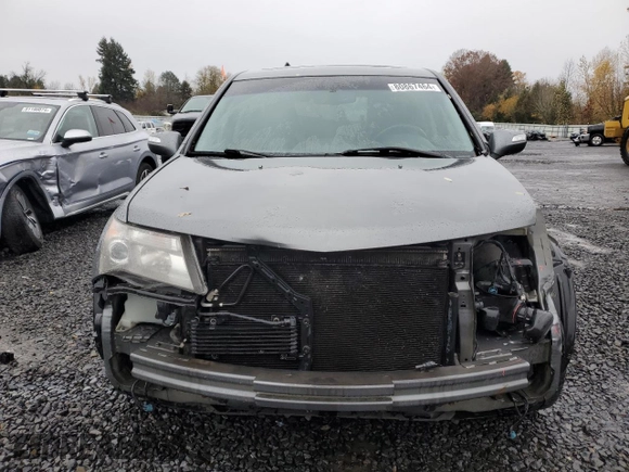 2008 Acura MDX Tech Pkg with VIN 2HNYD28388H512155, listed as a Copart auction lot 80867464 with 142,734 mi miles and Salvage Title. Bid and sale history available at carsss.com. Image 5.