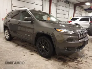 2018 Jeep Cherokee Latitude Plus with VIN 1C4PJMLB4JD579830, listed as a IAAI auction lot 42192015 with 102,518 mi miles and . Bid and sale history available at DreamBid. Image 1.