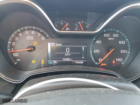 2018 Chevrolet Impala LS with VIN 2G11X5SA6J9112689, listed as a Copart auction lot 44615065 with 151,805 mi miles and Salvage Title. Bid and sale history available at carsss.com. Image 9.