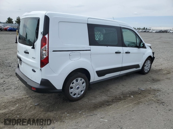 2023 Ford Transit Connect XLT with VIN NM0LS7T23P1550694, listed as a Copart auction lot 61989255 with 94,678 mi miles and Clean title. Bid and sale history available at DreamBid. Image 3.