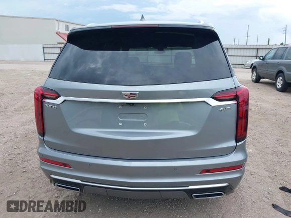 2025 Cadillac XT6 FWD Premium Luxury with VIN 1GYKPCRS0SZ119055, listed as a IAAI auction lot 42574001 with 17,137 mi miles and . Bid and sale history available at DreamBid. Image 16.
