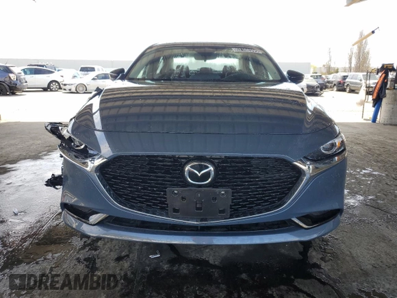 2025 Mazda 3 S Carbon Edition with VIN JM1BPBCM5S1775311, listed as a Copart auction lot 52108395 with 2,390 mi miles and Non Repairable. Bid and sale history available at DreamBid. Image 5.