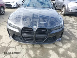 2022 BMW M4 Competition xDrive with VIN WBS43AZ06NCK53291, listed as a Copart auction lot 44604215 with 20,779 mi miles and Salvage Title. Bid and sale history available at carsss.com. Image 12.