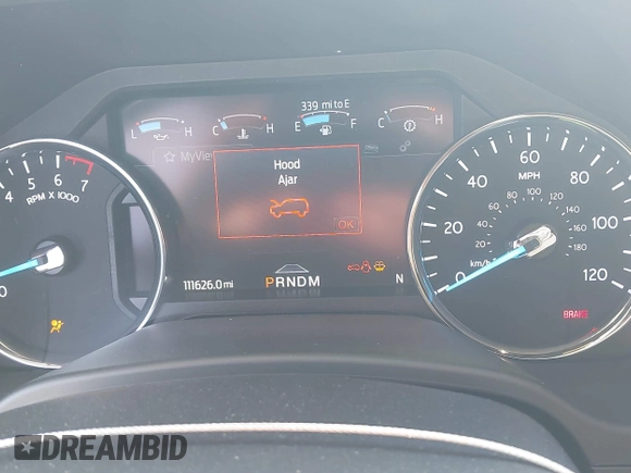 2021 Ford Expedition Max XLT with VIN 1FMJK1JT3MEA88379, listed as a IAAI auction lot 38683917 with 111,626 mi miles and . Bid and sale history available at DreamBid. Image 7.