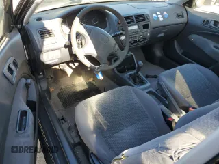 1997 Honda Civic DX with VIN 2HGEJ6344VH119405, listed as a Copart auction lot 71070544 with 26,621 mi miles and Salvage Title. Bid and sale history available at carsss.com. Image 8.