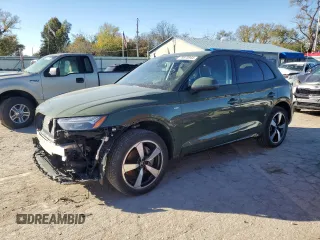 2022 Audi Q5 S line Premium Plus with VIN WA1EABFY3N2131327, listed as a Copart auction lot 79873944 with 47,900 mi miles and Salvage Title. Bid and sale history available at carsss.com. Image 1.