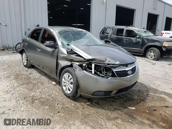 2012 Kia Forte EX with VIN KNAFU4A22C5548401, listed as a Copart auction lot 53784755 with 96,171 mi miles and Salvage Title. Bid and sale history available at carsss.com. Image 14.