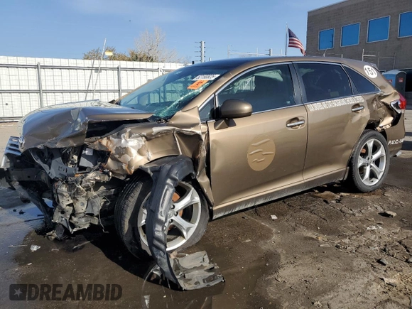 2011 Toyota Venza with VIN 4T3ZK3BB2BU044582, listed as a Copart auction lot 52190825 with Not provided miles and Salvage title. Bid and sale history available at DreamBid. Image 1.