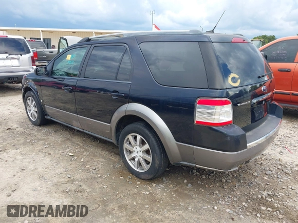2008 Ford Taurus X SEL with VIN 1FMDK02W58GA28033, listed as a IAAI auction lot 42715854 with 203,375 mi miles and . Bid and sale history available at DreamBid. Image 3.