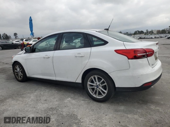 2017 Ford Focus SE with VIN 1FADP3F27HL217567, listed as a Copart auction lot 53749175 with 62,727 mi miles and Salvage title. Bid and sale history available at DreamBid. Image 2.