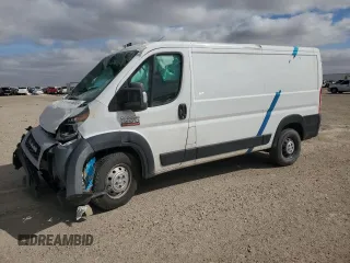 2022 Ram ProMaster Cargo with VIN 3C6LRVAG5NE121737, listed as a Copart auction lot 86058334 with 136,813 mi miles and Salvage Title. Bid and sale history available at carsss.com. Image 1.