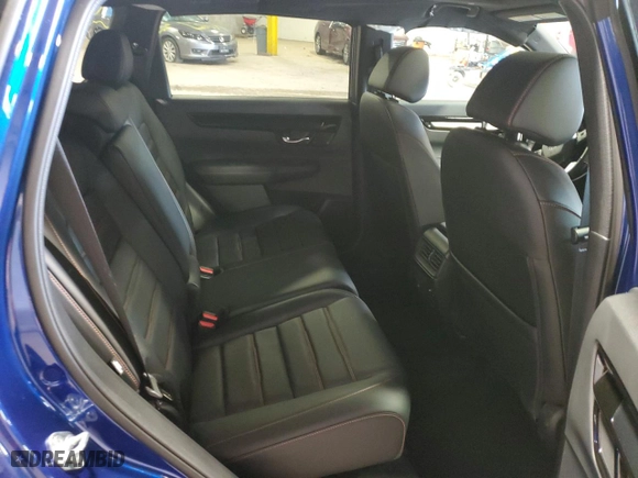 2025 Honda CR-V Hybrid Sport Touring with VIN 2HKRS6H92SH803440, listed as a Copart auction lot 52608715 with 5,348 mi miles and Salvage Title. Bid and sale history available at carsss.com. Image 11.