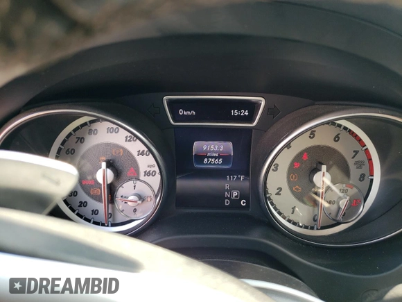 2016 Mercedes-Benz CLA 250 with VIN WDDSJ4GB9GN353859, listed as a Copart auction lot 65528093 with 87,565 mi miles and . Bid and sale history available at DreamBid. Image 9.