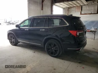 2021 Honda Pilot Touring 8-Passenger with VIN 5FNYF6H97MB062638, listed as a Copart auction lot 50876815 with 49,662 mi miles and Salvage title. Bid and sale history available at DreamBid. Image 2.