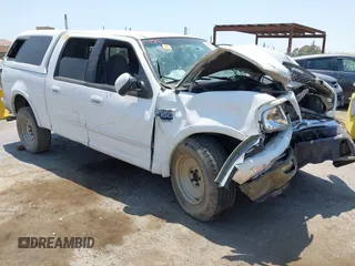 2001 Ford F-150 XLT with VIN 1FTRW08L21KE93674, listed as a IAAI auction lot 42436382 with Not provided miles and . Bid and sale history available at DreamBid. Image 1.