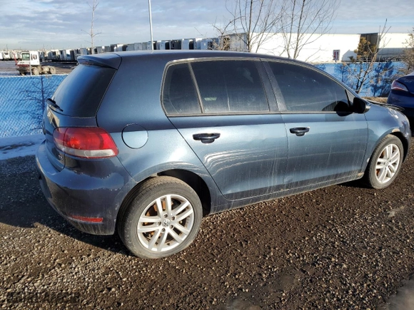2011 Volkswagen Golf with VIN WVWDA9AJ0BW106524, listed as a Copart auction lot 88505195 with 316,101 mi miles and Salvage Title. Bid and sale history available at carsss.com. Image 3.